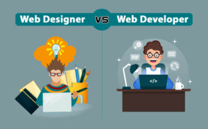web designer vs development